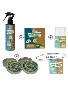 Pack voyage anti-moustique avec cadeau