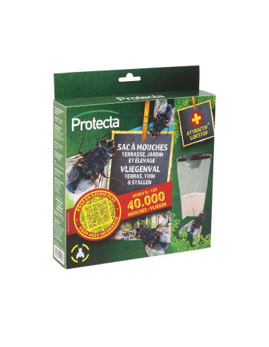 Sac à mouches jetables - 3.5 Litres - Protecta