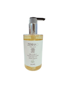 Zennao Flacon Eco-Pompe - Gel 3 en 1 - Senteur Agrumes -...