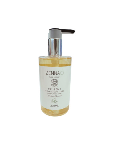 Zennao Flacon Eco-Pompe - Gel 3 en 1 - Senteur...