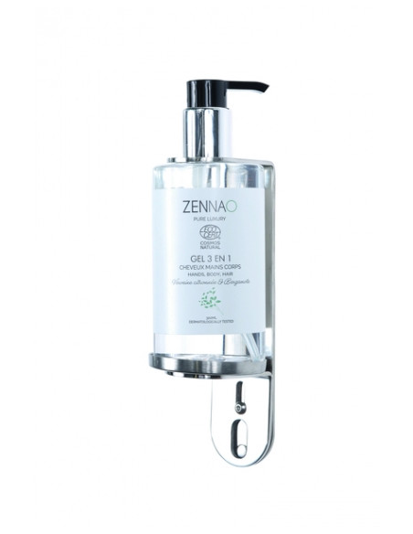 Zennao Flacon Eco-Pompe - Gel 3 en 1 - Senteur Agrumes - 300ml