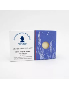 Savon "Le Ressourçant" Huile essentielle de Lavande - 100% Naturel - Made in France