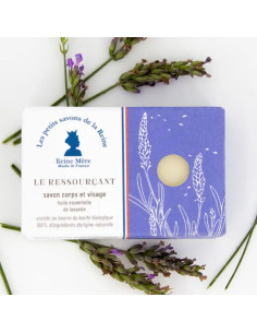 Savon "Le Ressourçant" Huile essentielle de Lavande - 100% Naturel - Made in France 2
