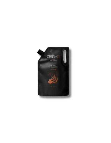 Recharge Gel 2 en 1 Corps, Cheveux, 2 Litres - Cèdre Musqué