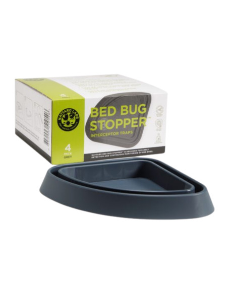 Piège anti-punaises de lit Nattaro Bed Bug Stopper à placer sous un pied de lit