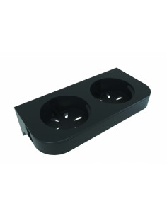 Support Mural Antivol Magnetic Pour 2 Flacon Eco Design...