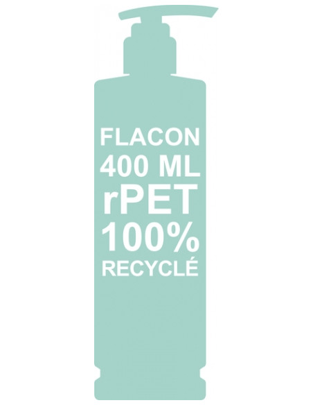Flacon Gel 3 en 1 corps, cheveux, mains Eco Design 400 ml Ginseng
