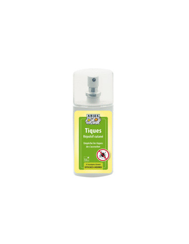 Spray répulsif anti-tiques - Aries - 100 ml