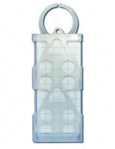 Support plastique pour plaque anti-mite