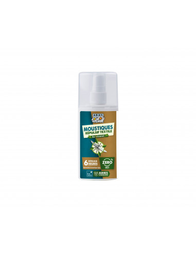 Spray répulsif textile anti-moustiques Aries 100 ml