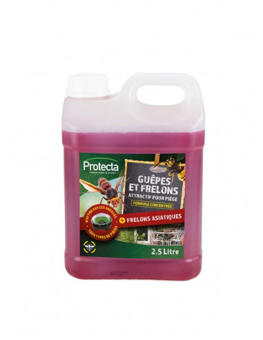 Attractif Guêpes et frelons à diluer Protecta - Bidon 2.5L