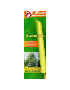 Maxisticks anti moustiques de jardin - Lot de 5