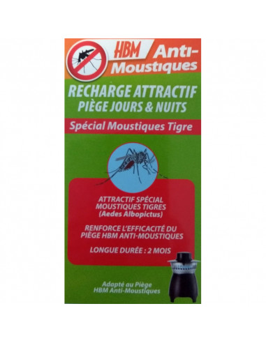 Recharge attractif pour Equinoxe - Moustiques Tigre