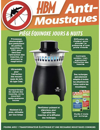 Equinoxe Piège extérieur pour Moustiques