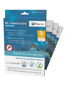 Recharge BG Sweetscent 2 mois pour Mosquitaire et BG Home...