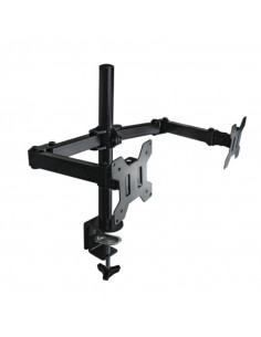 Support à pince Inclinable pour 2 Tv / Moniteurs   13" à 27"