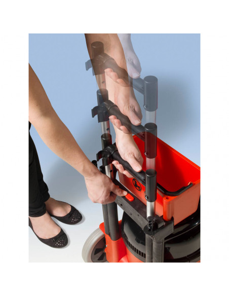 Aspirateur Poussières ASPITROLLEY Numatic - Chariot + 1 Bac - Formats 9L ou 15L