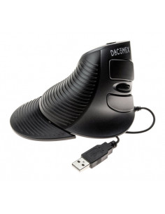 Souris verticale Ergonomique Filaire Dacomex Noire