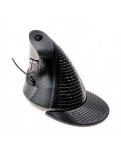 Souris verticale Ergonomique Filaire Dacomex Noire 2