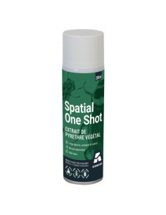 Aérosol One Shot Spatial au Pyrèthre Végétal - 250 ml