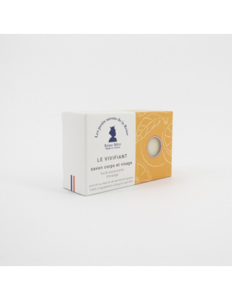 Savon "Le Vivifiant" Huile essentielle d'Orange - 100% Naturel - Made in France