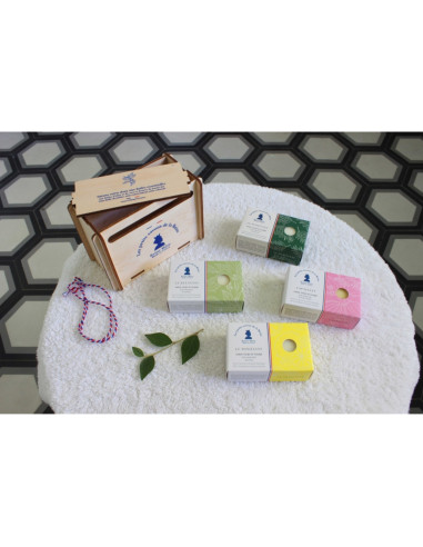 Coffret Cadeau 4 Savons 100% Naturels - Made in...