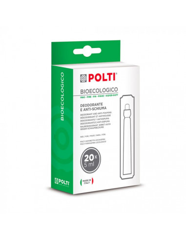 Polti Bioecologico Produit Anti mousse et désodorisant - Parfum Pin