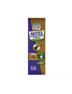Piège à mites alimentaires - Aries - 100% Naturel - Lot de 5