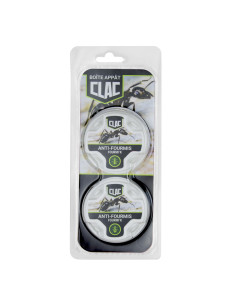 Boite piège fourmis Clac Fourmi K Lot de 2